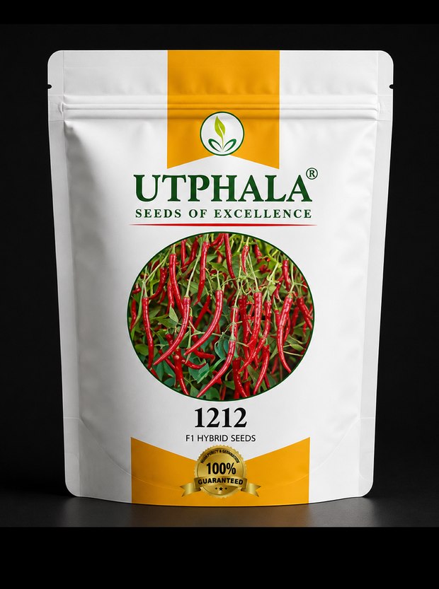 Utphala 1212 F1 chilli seed pouch